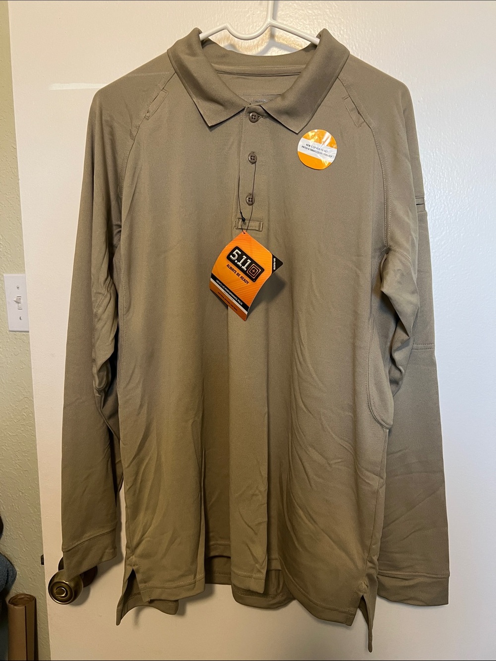 5.11 Tactical Short Collar Shirt in Tan